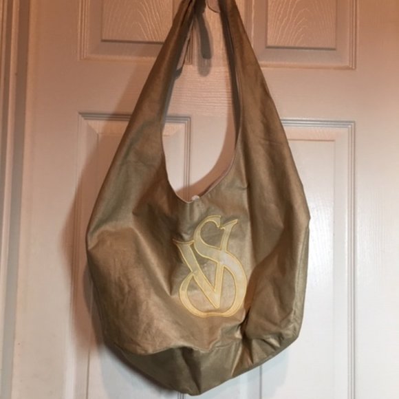 Classy in Gold Victoria's Secret Shoulder Bag - Picture 2 of 9